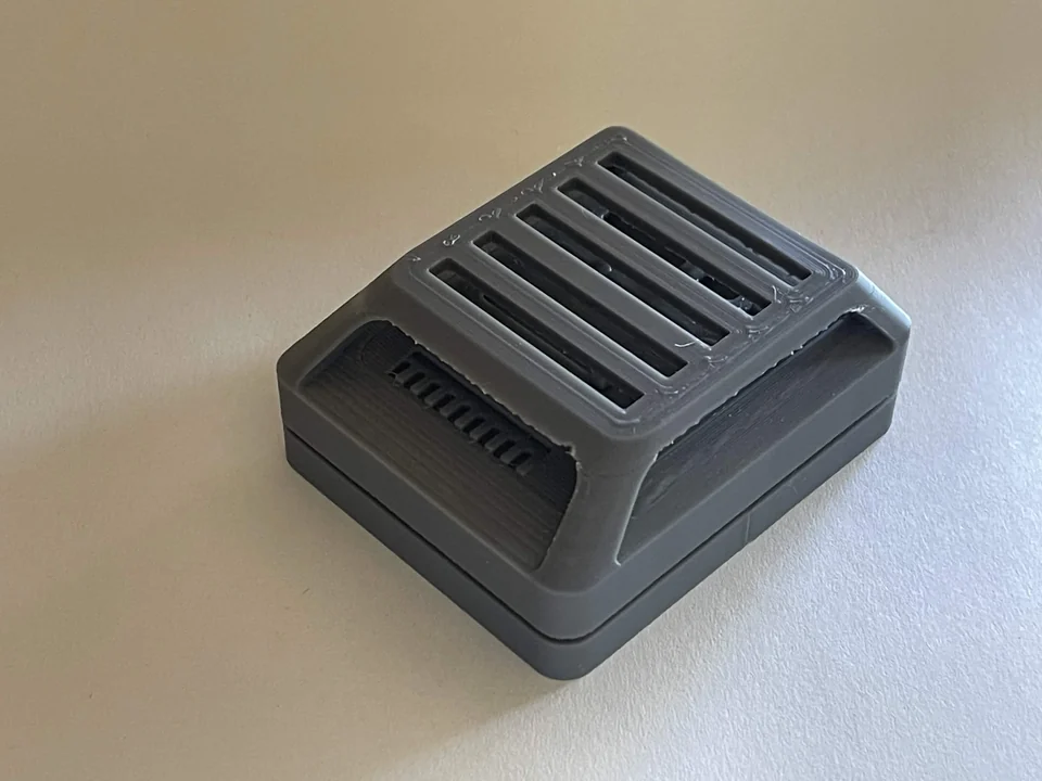 Completed switch box prototype for the Metrocop build.