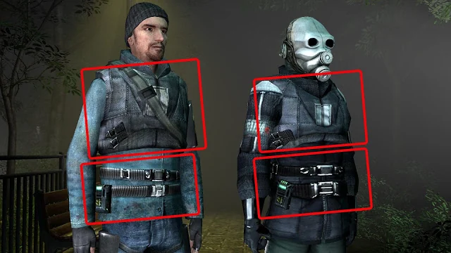Test fits and Half-Life: Alyx references — original build image 4