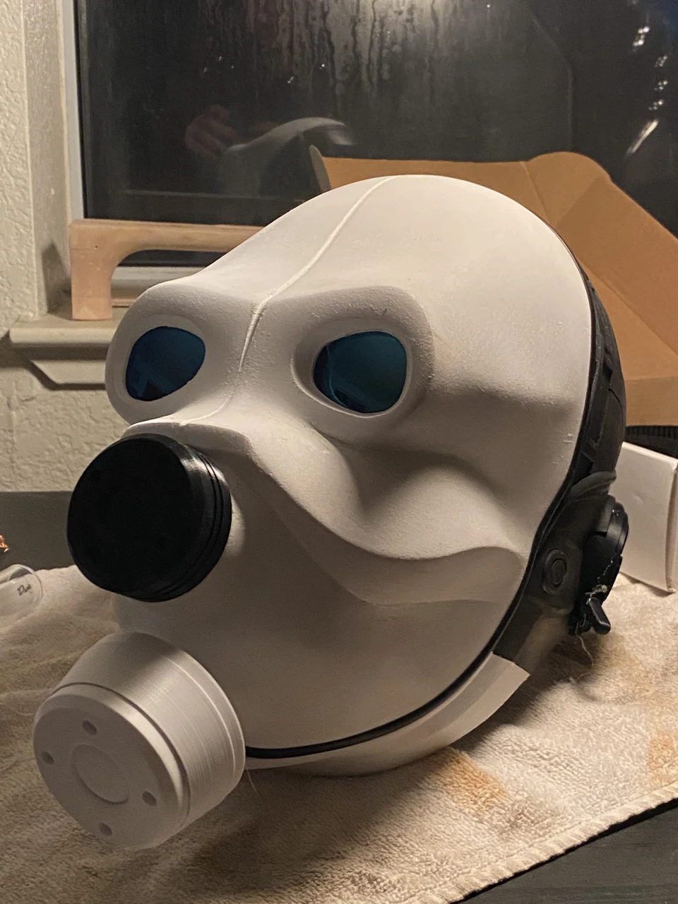 Starting the helmet again — original build image 1