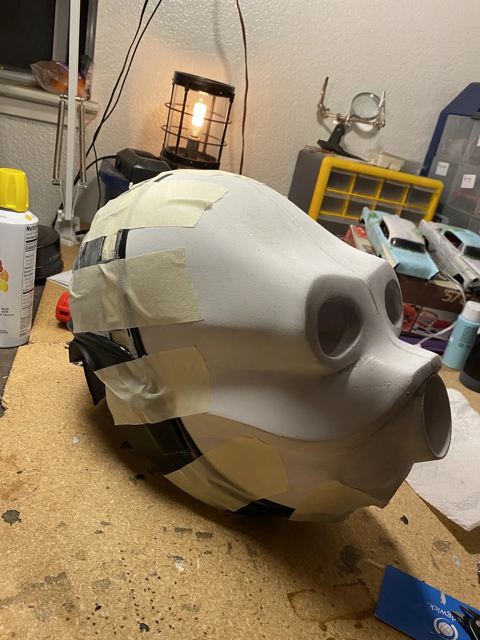 Magnets, paint, and assembly — original build image 1