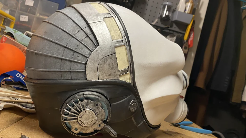Magnets, paint, and assembly — original build image 4