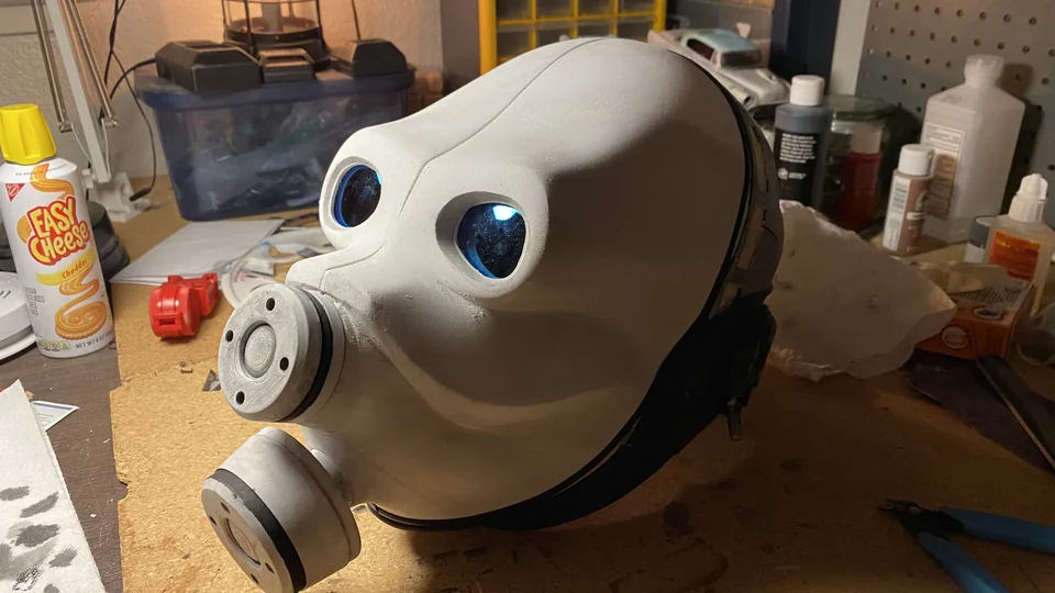 Magnets, paint, and assembly — original build image 5