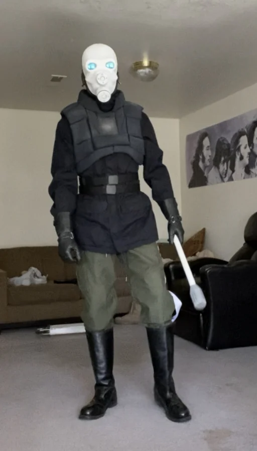 The costume comes together — original build image 2