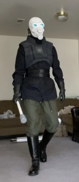 The costume comes together — original build image 4
