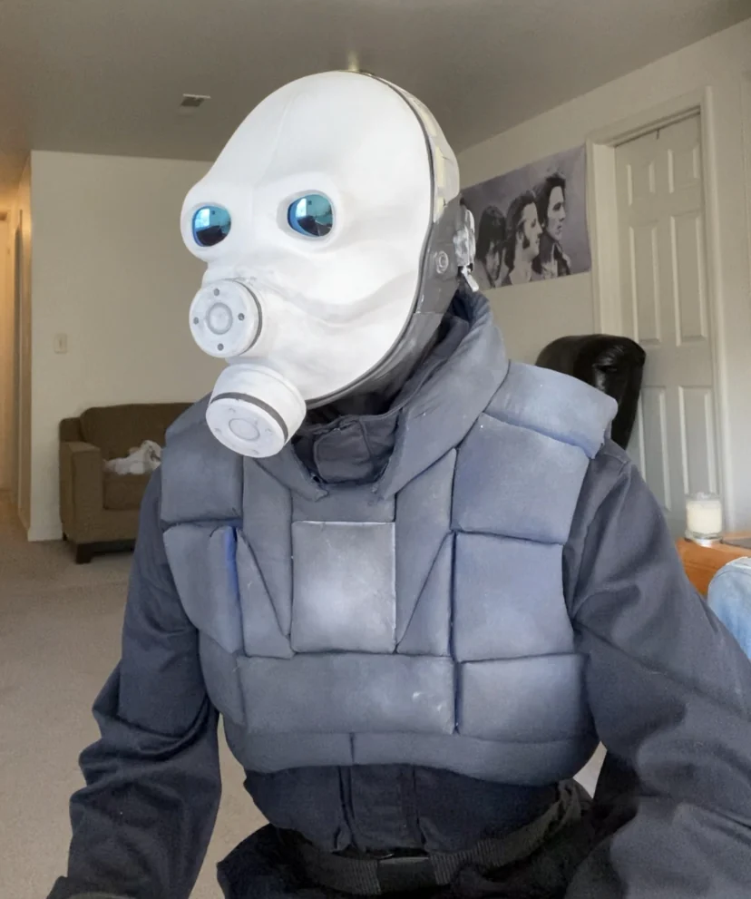 The costume comes together — original build image 1