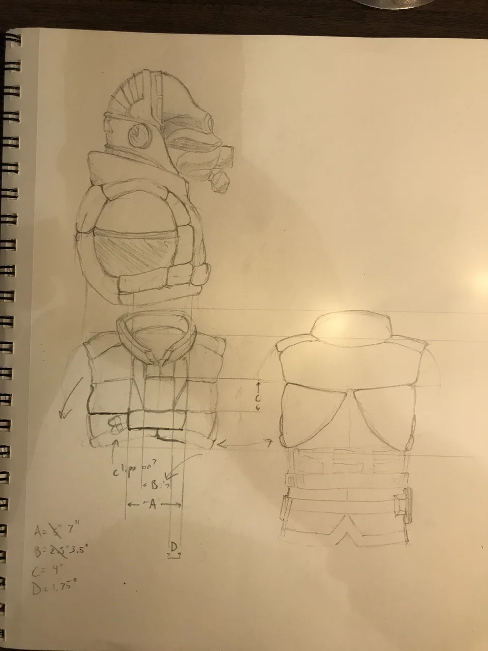The first helmet — original build image 1