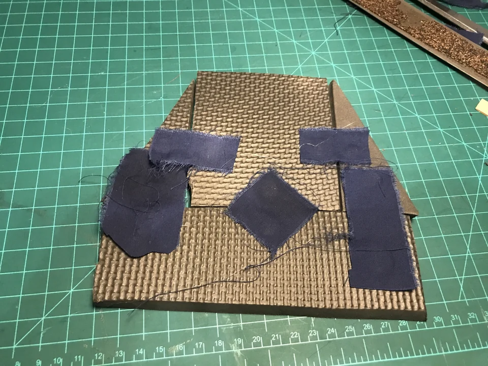 Building the vest — original build image 2