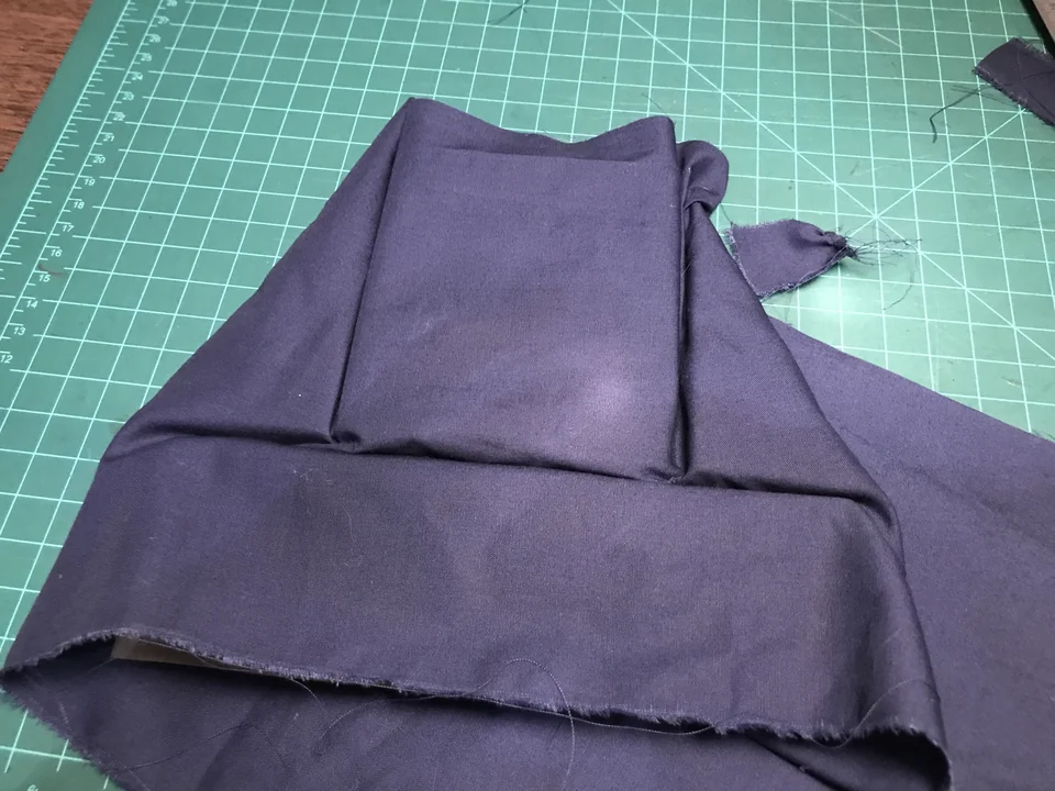 Building the vest — original build image 3