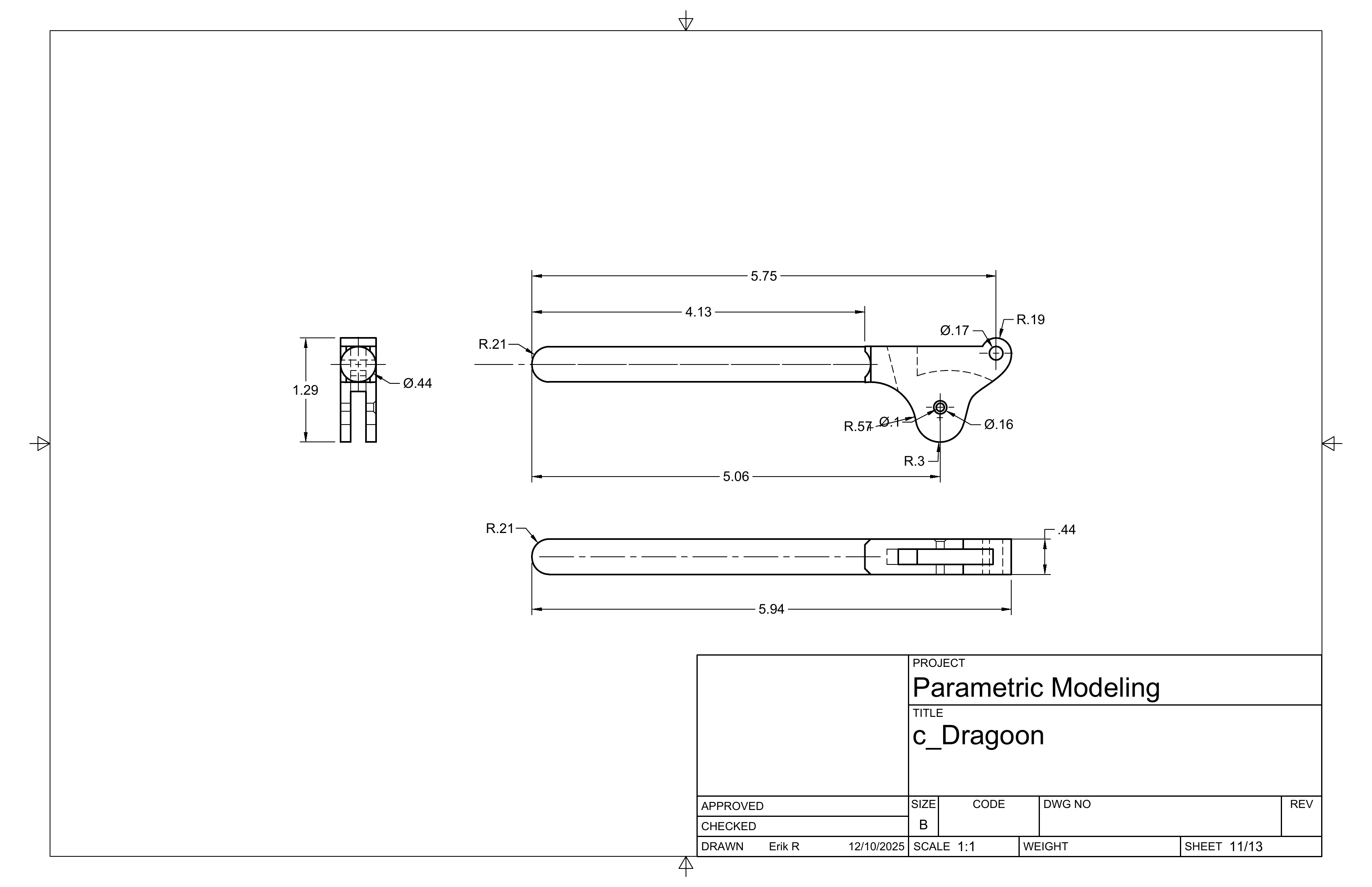 Colt Walker drawing sheet 11 of 13.