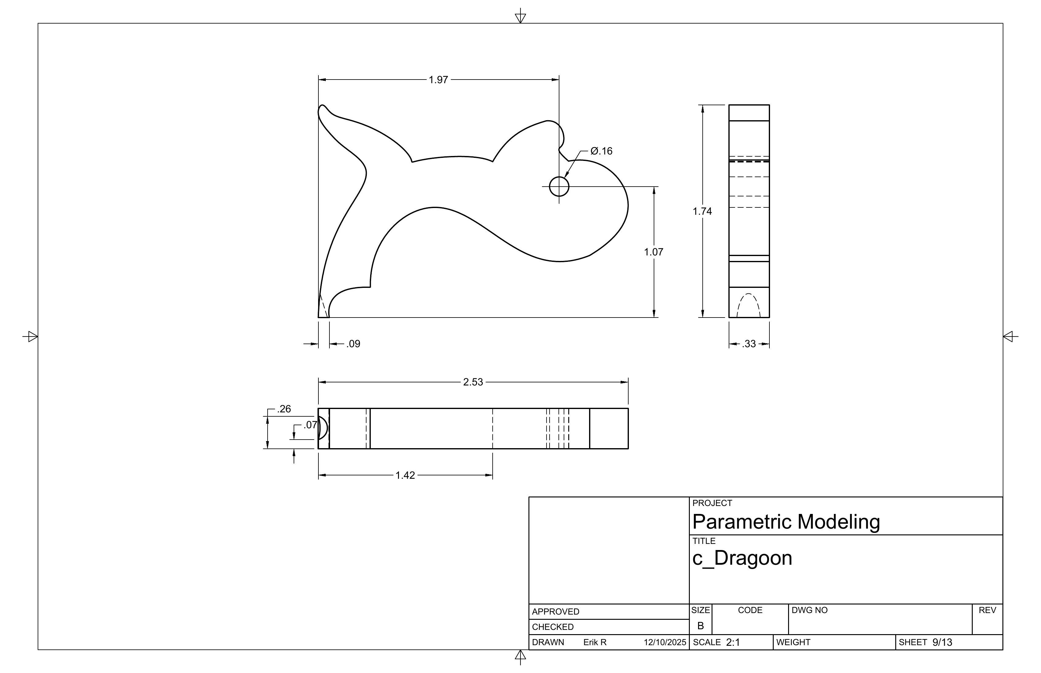 Colt Walker drawing sheet 9 of 13.