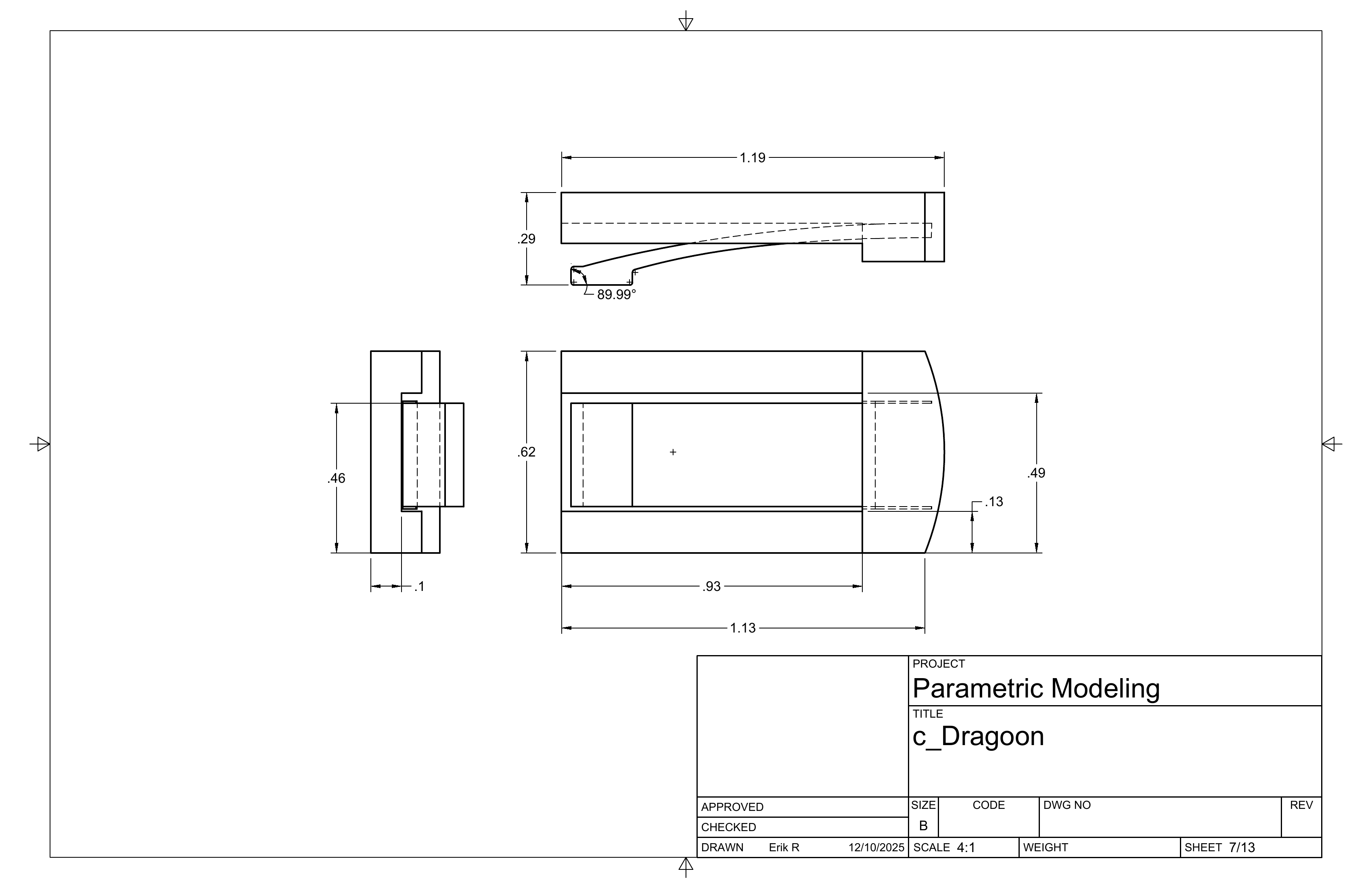 Colt Walker drawing sheet 7 of 13.