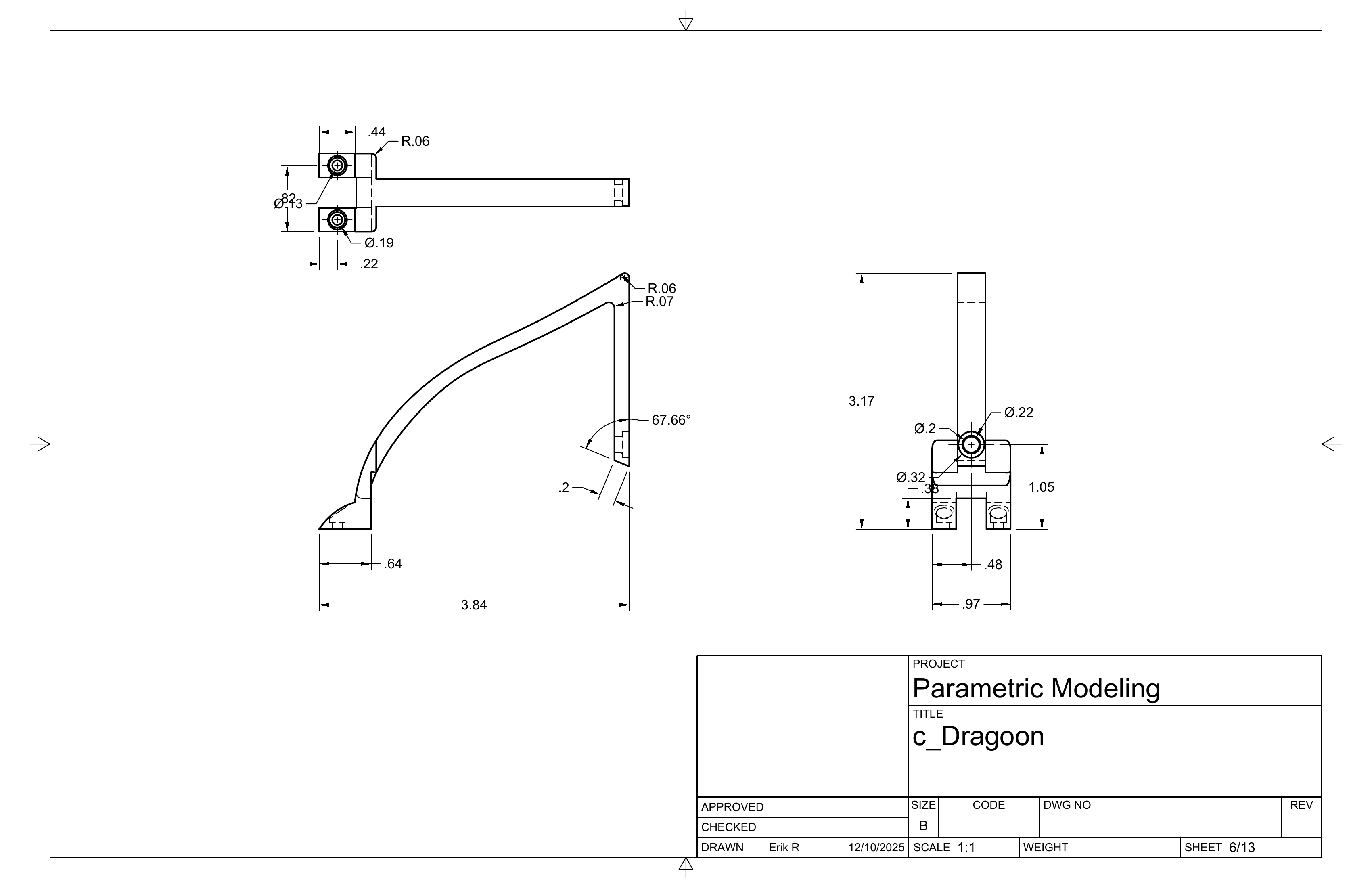 Colt Walker drawing sheet 6 of 13.