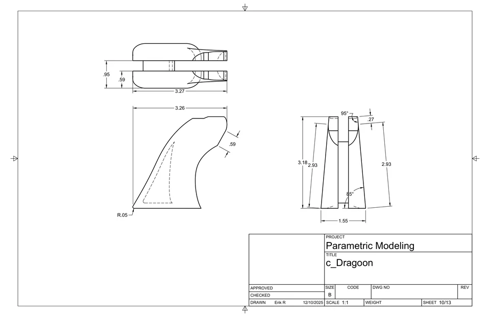 Colt Walker drawing sheet 10 of 13.
