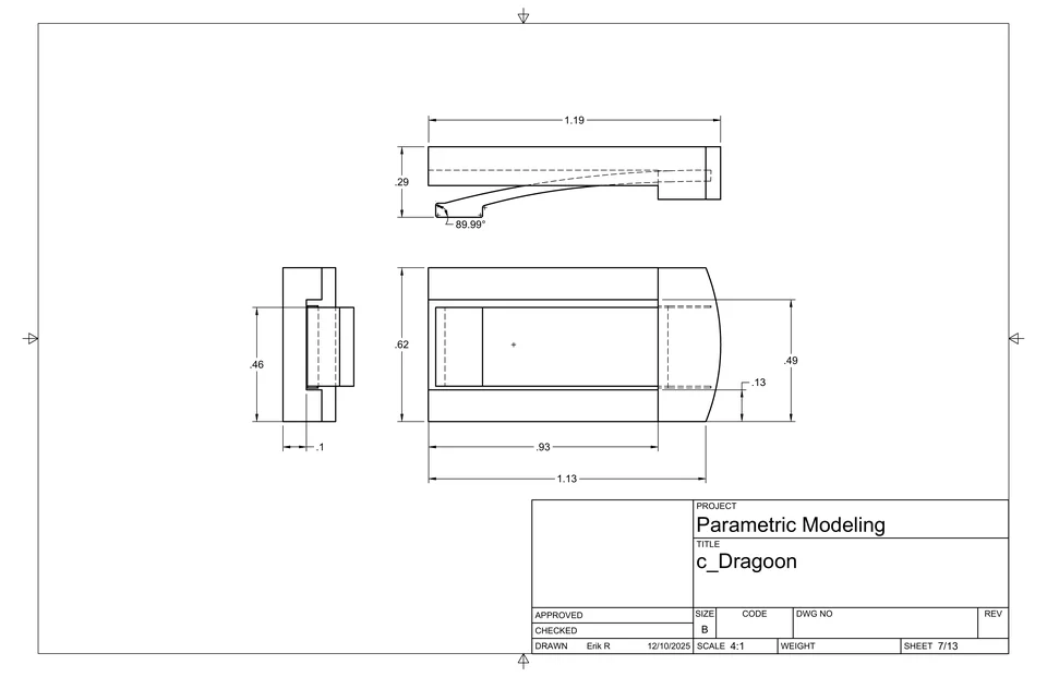 Colt Walker drawing sheet 7 of 13.
